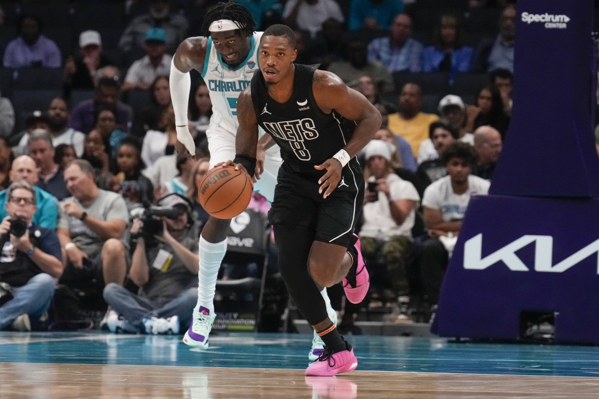 Brooklyn Nets guard Lonnie Walker IV